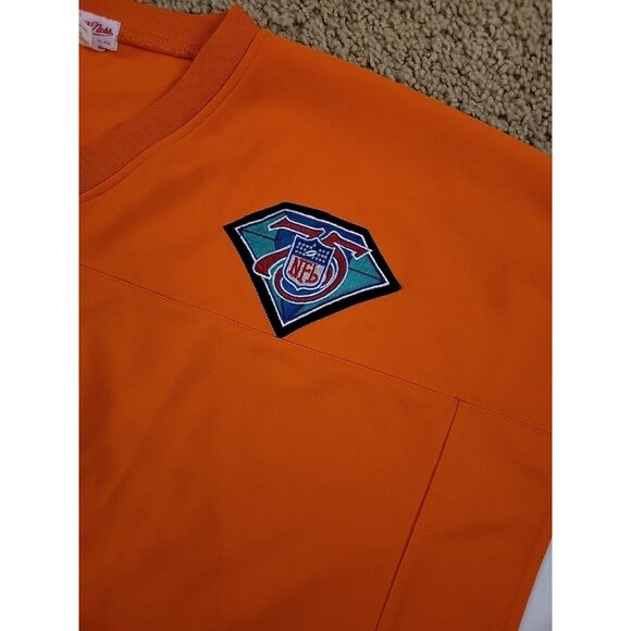 John Elway Denver Broncos Mitchell Ness Jersey 58 4XL Sports Bar Wall Hang RARE - Picture 9 of 16